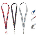 Dye Sublimated Full Color Imprinted Lanyard